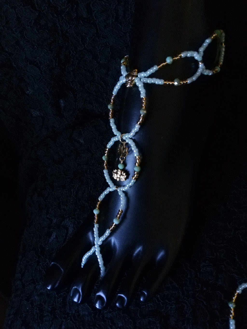 LOTUS FLOWER MATCHING FOOT JEWELRY