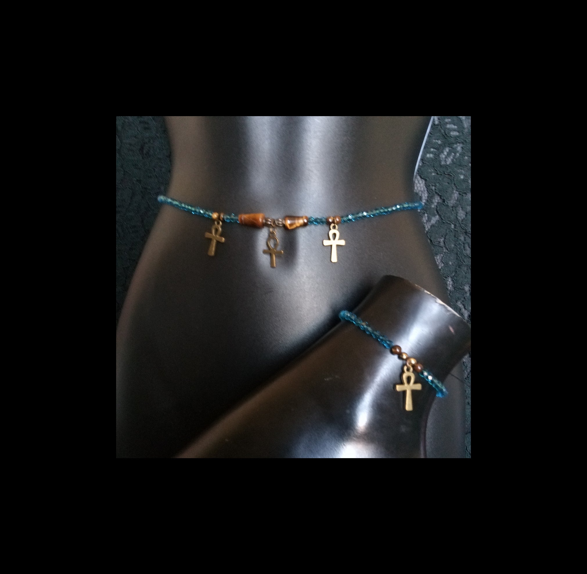 SHE IS SAGACIOUS ( TIGER EYE STRETCH CORD )