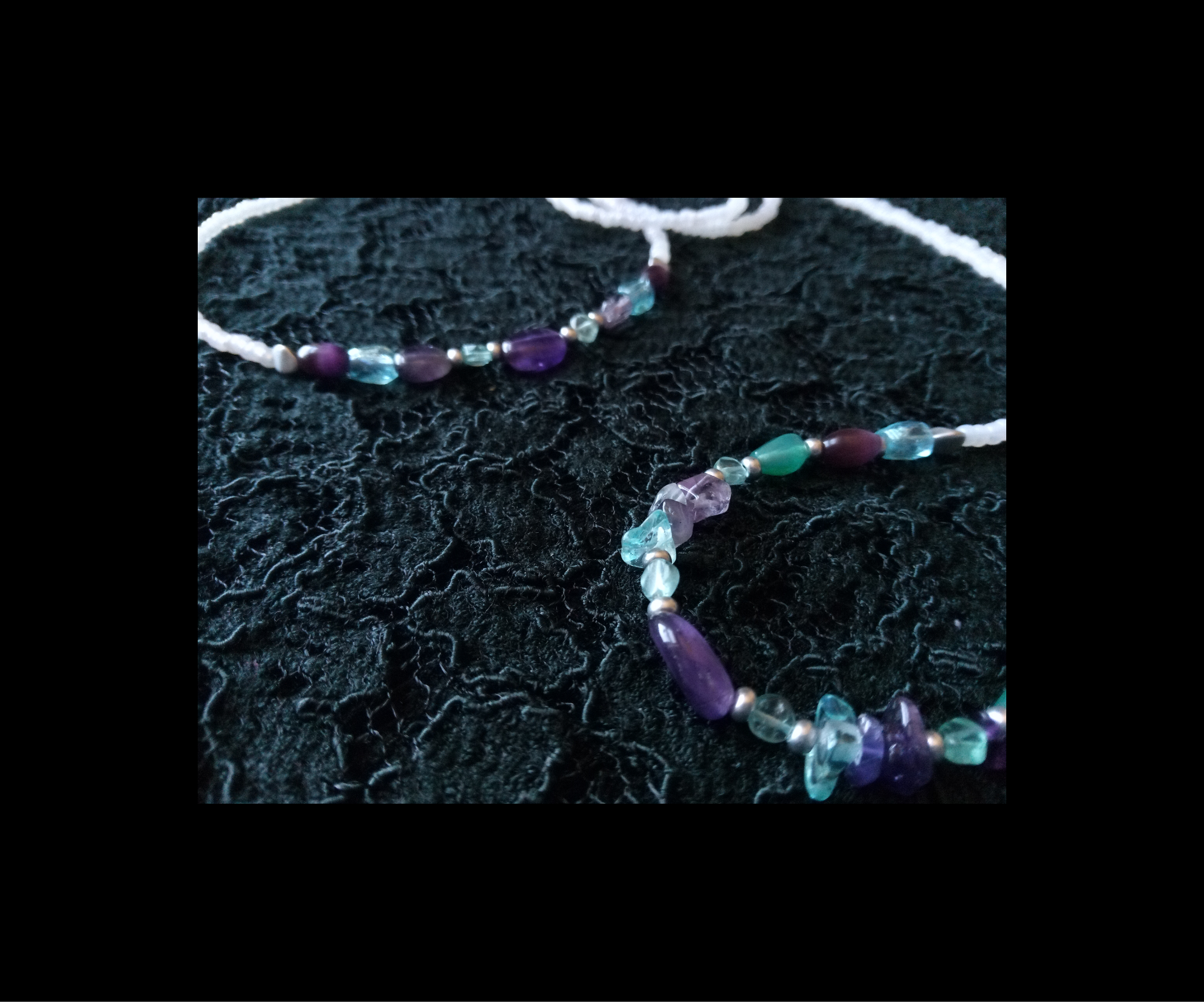 HER INNER PEACE ( AMETHYST & APATITE)