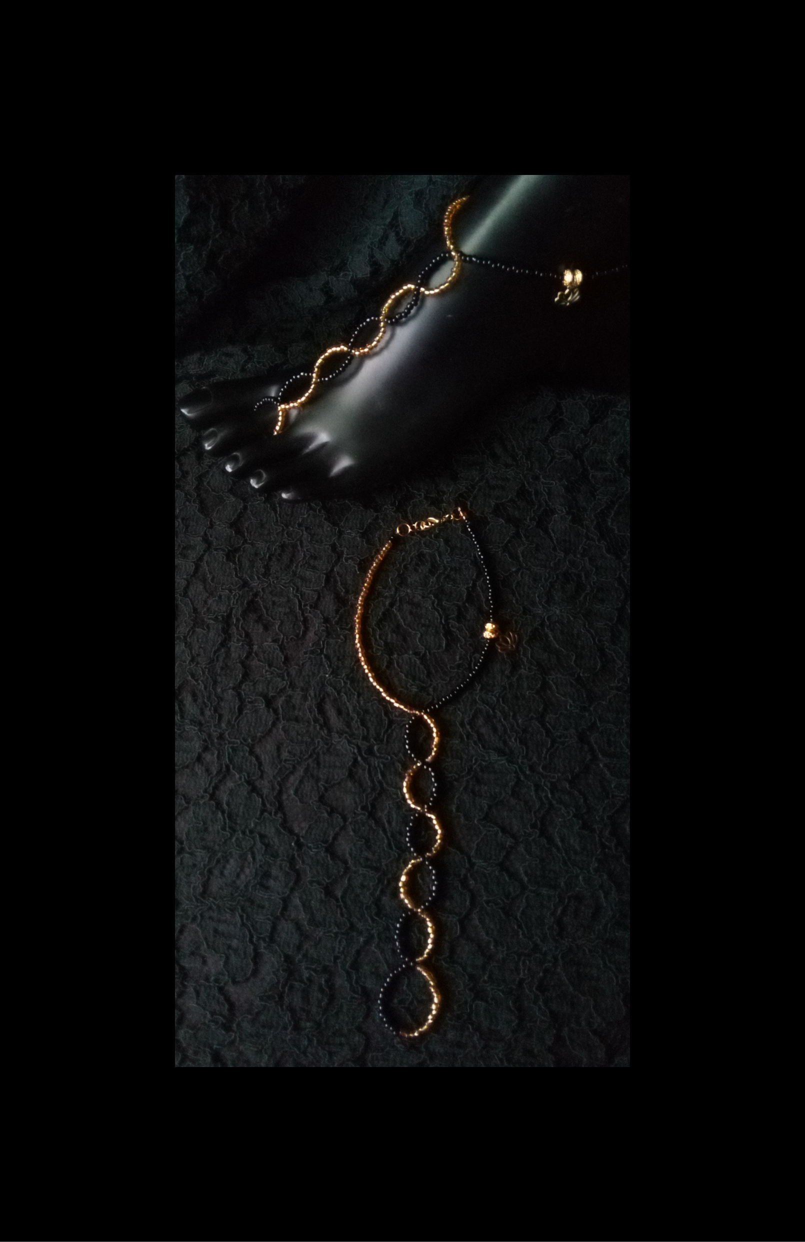 ROYALTY IN HER DNA FOOT JEWELRY
