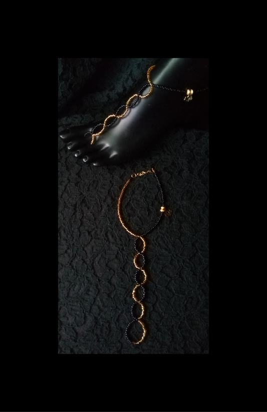 ROYALTY IN HER DNA FOOT JEWELRY