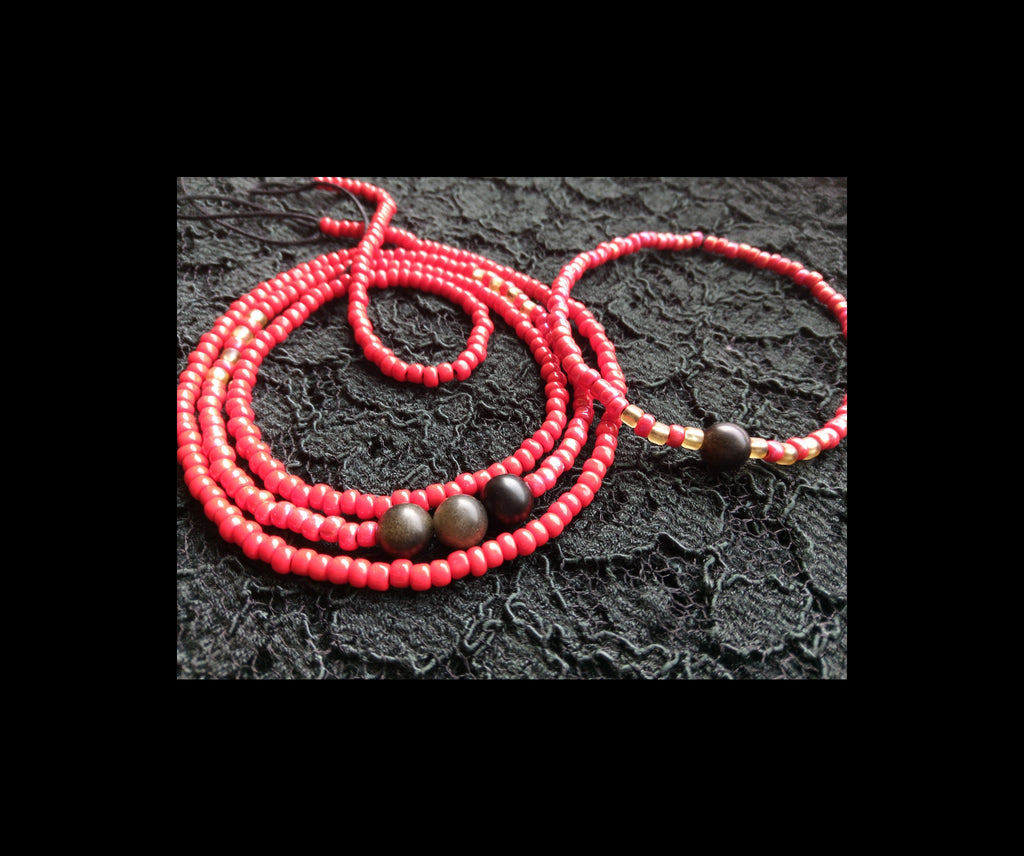 POWERED BY THE MOON ( BLACK MOON STONE, TIE )