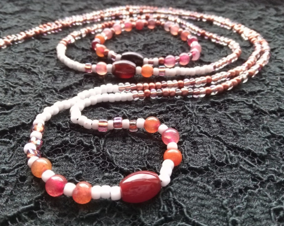 SHE EMBODIES THE EARTH ( MULTI AGATE, STRETCH)!