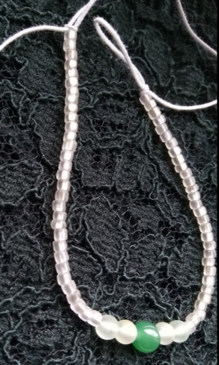SOLD !!! BLESSED ( GREEN AVENTURINE, TIE )