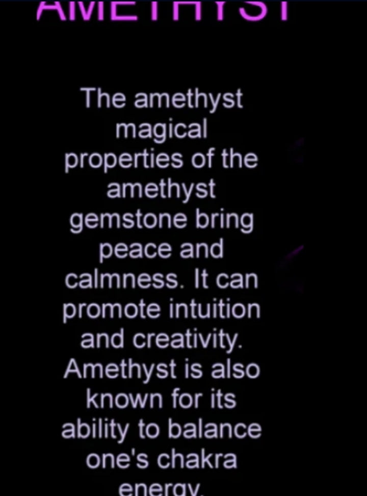 SELF NURTURING ( AMETHYST)