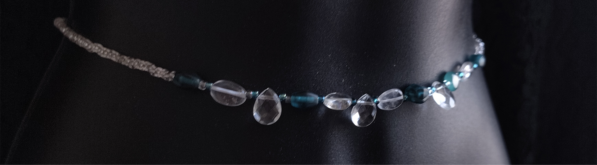 EARLY MORNING DEW DROPS ( CLEAR QUARTZ)!