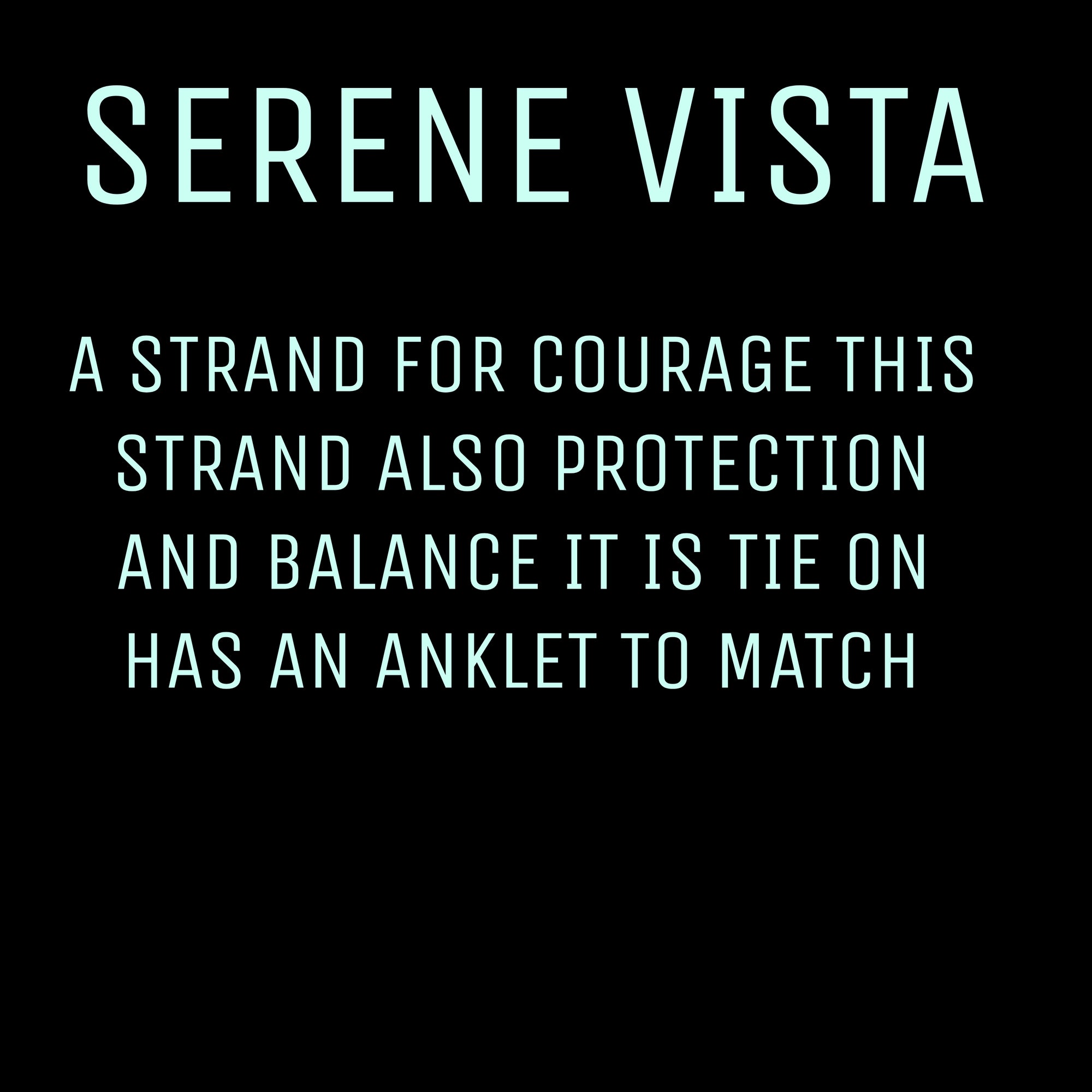 SERENE VISTA ( TIGER EYE TIE )