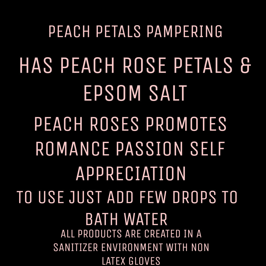 PEACH PETALS PAMPERING 0.8 oz tin