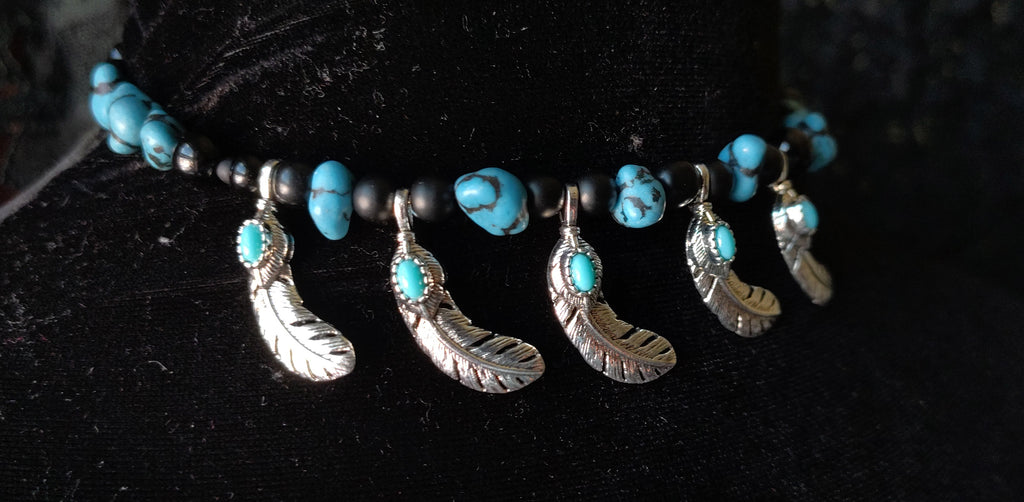 SKY & EARTH ( TURQUOISE NECKLACE SET )