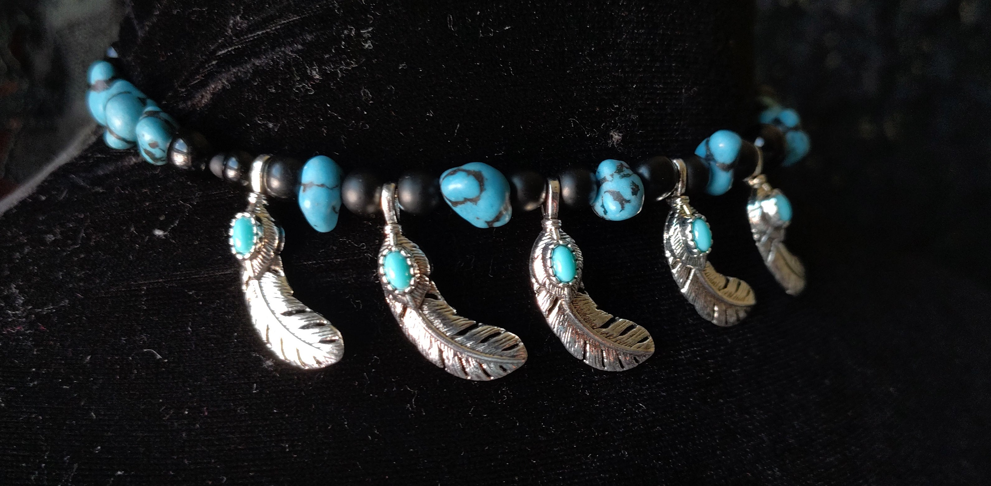 SKY & EARTH ( TURQUOISE NECKLACE SET )
