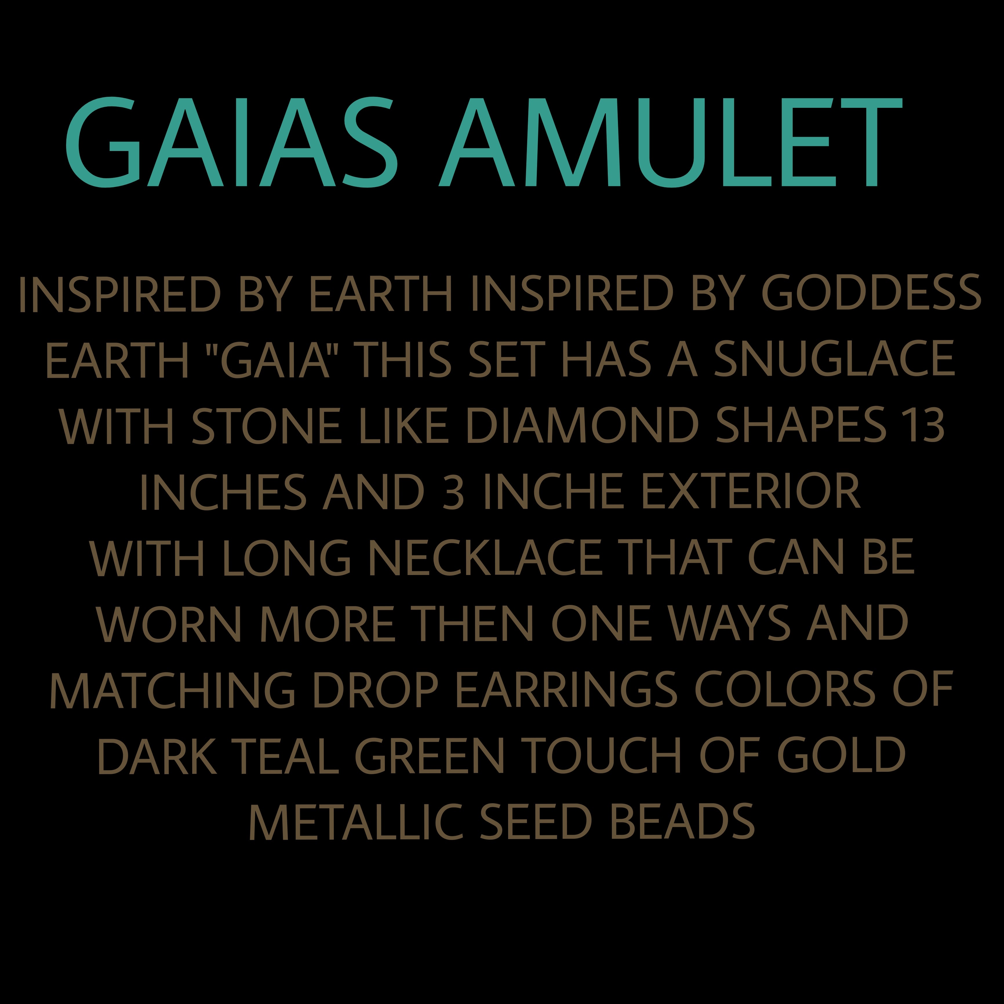 GAIAS AMULET