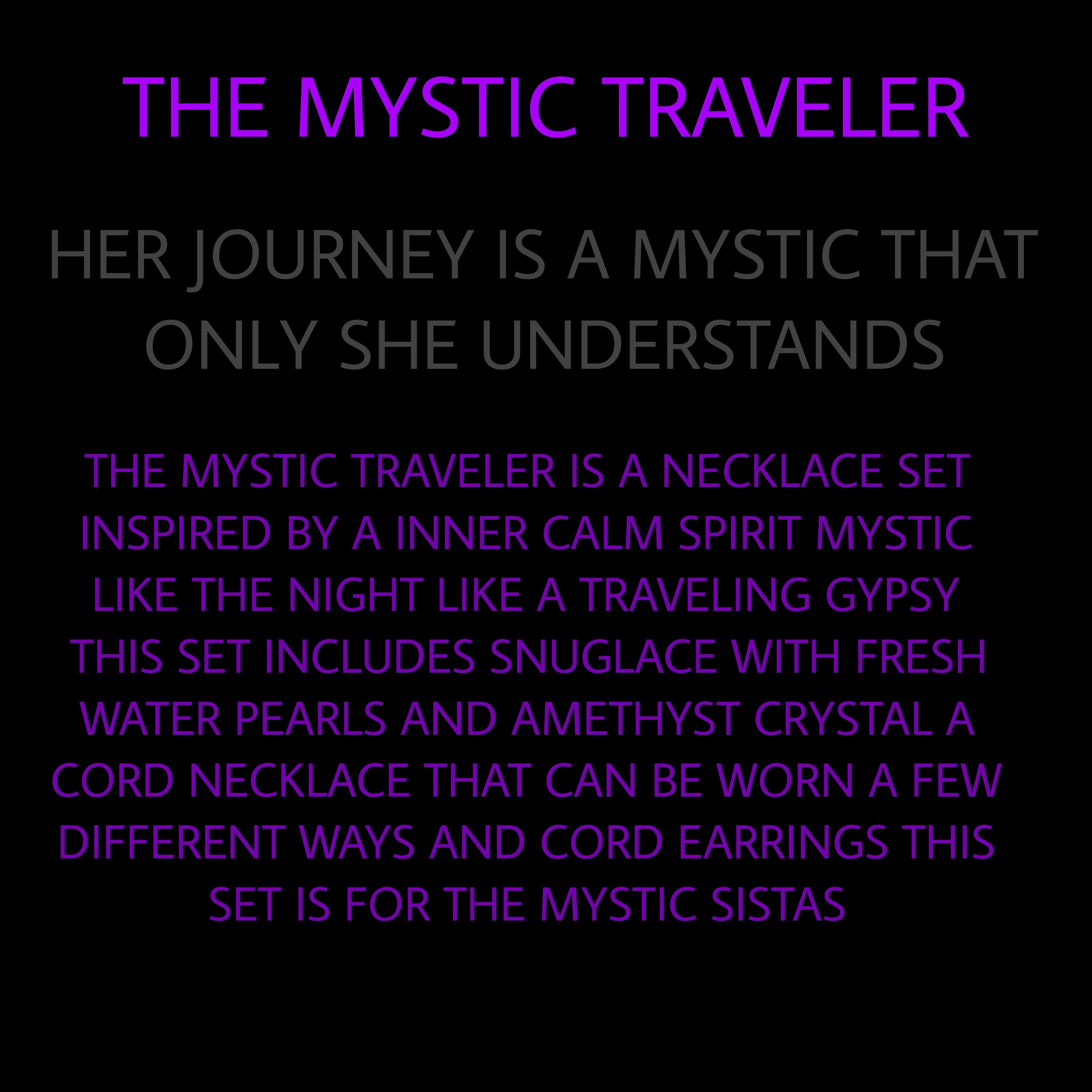 THE MYSTIC TRAVELER HAND BRACELET