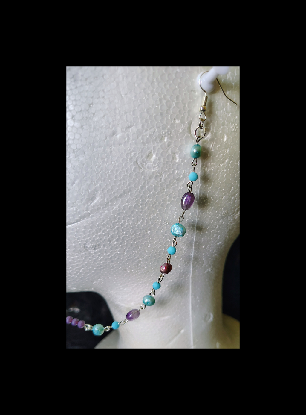 AMETHYST MIRELA NOSE CHAIN