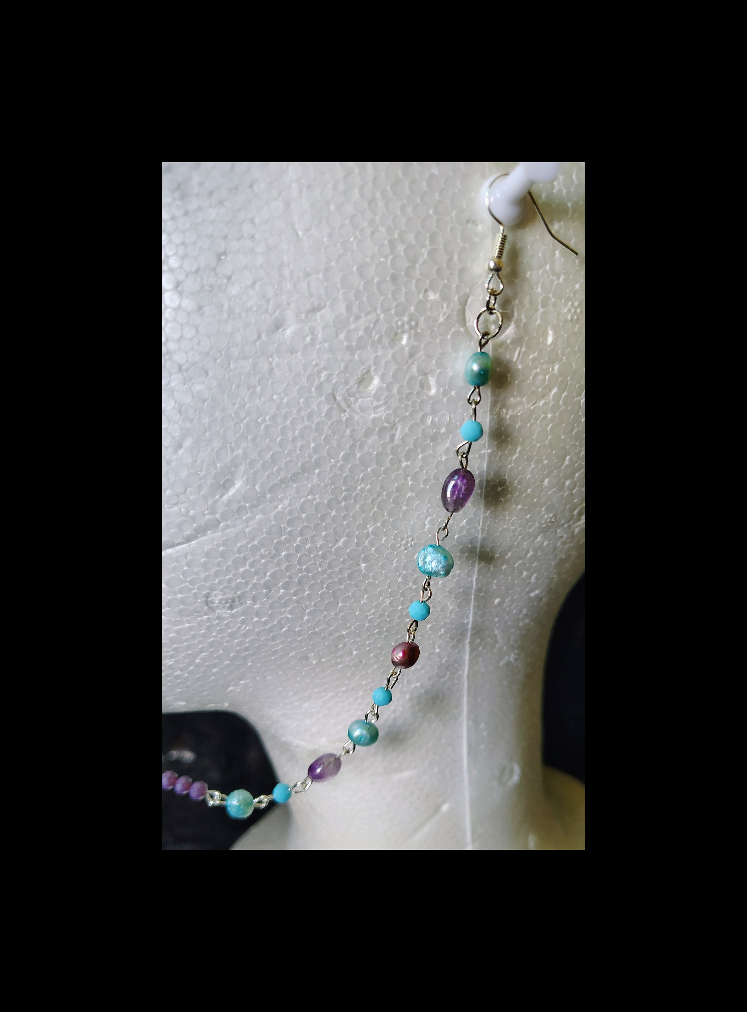 AMETHYST MIRELA NOSE CHAIN