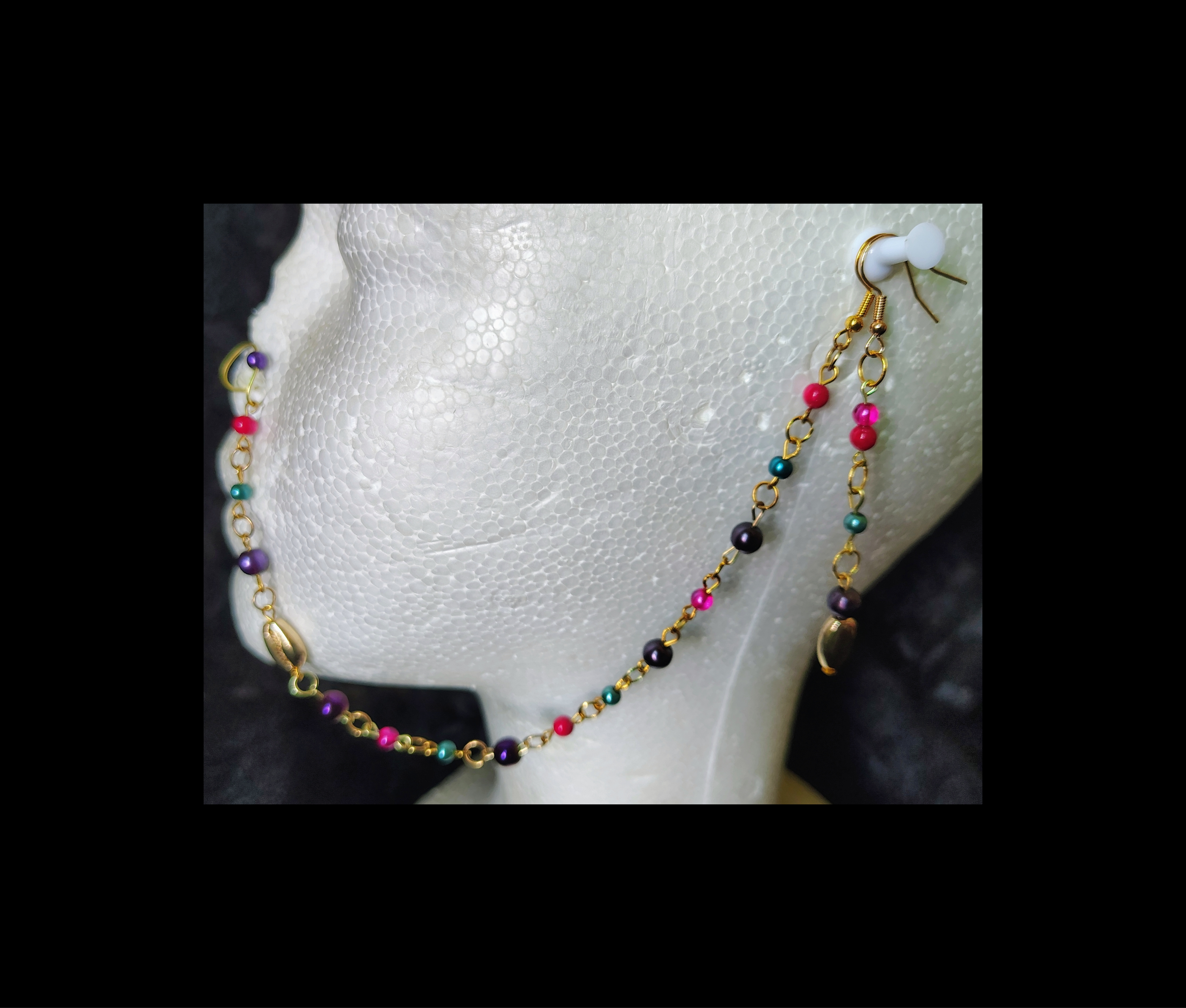 TROPICAL TWILIGHT NOSE CHAIN SET
