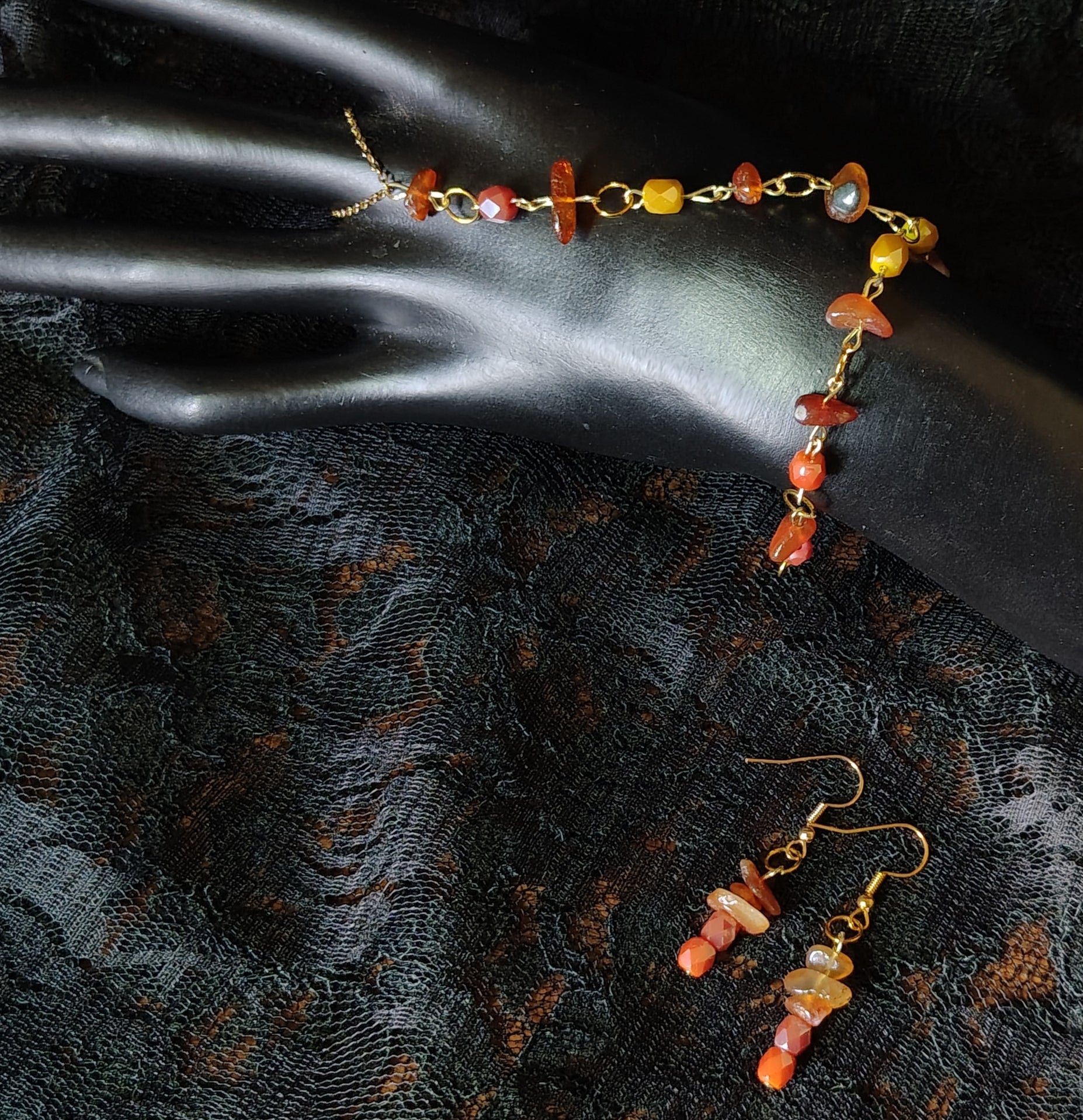 SACRAL FIRE HAND BRACELET