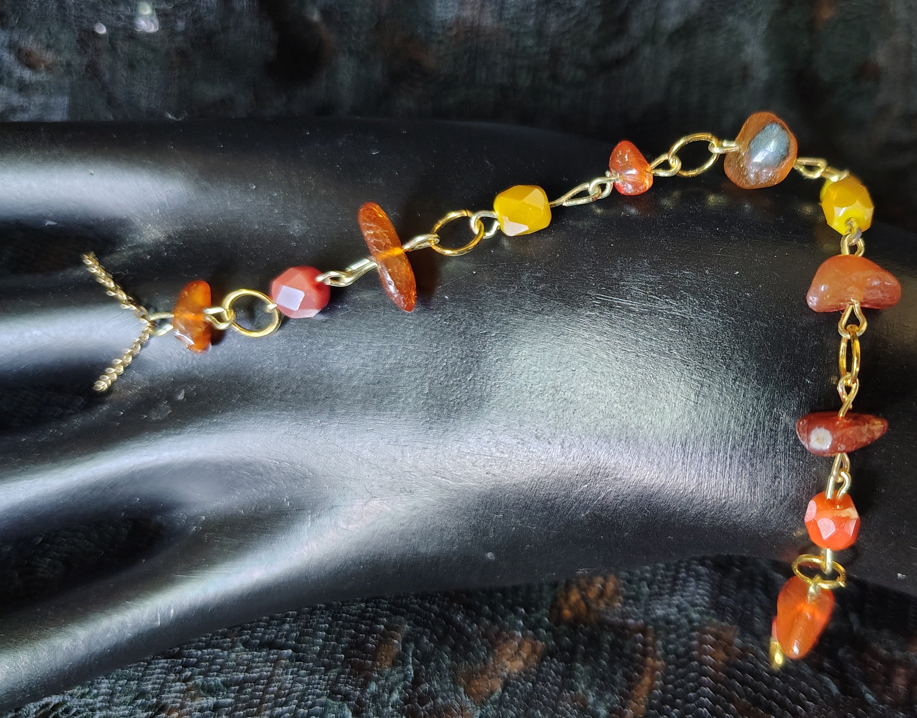 SACRAL FIRE HAND BRACELET