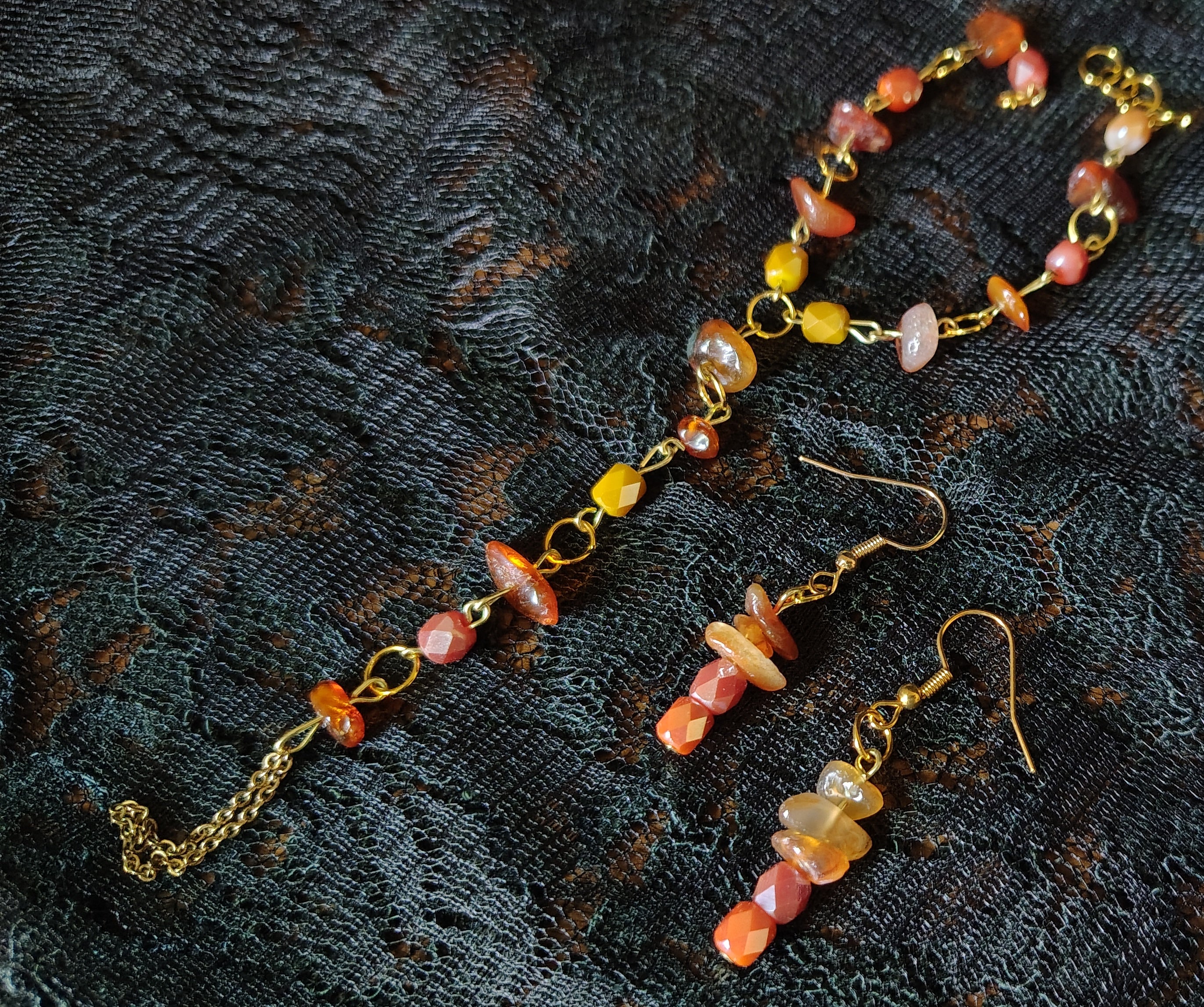 SACRAL FIRE HAND BRACELET
