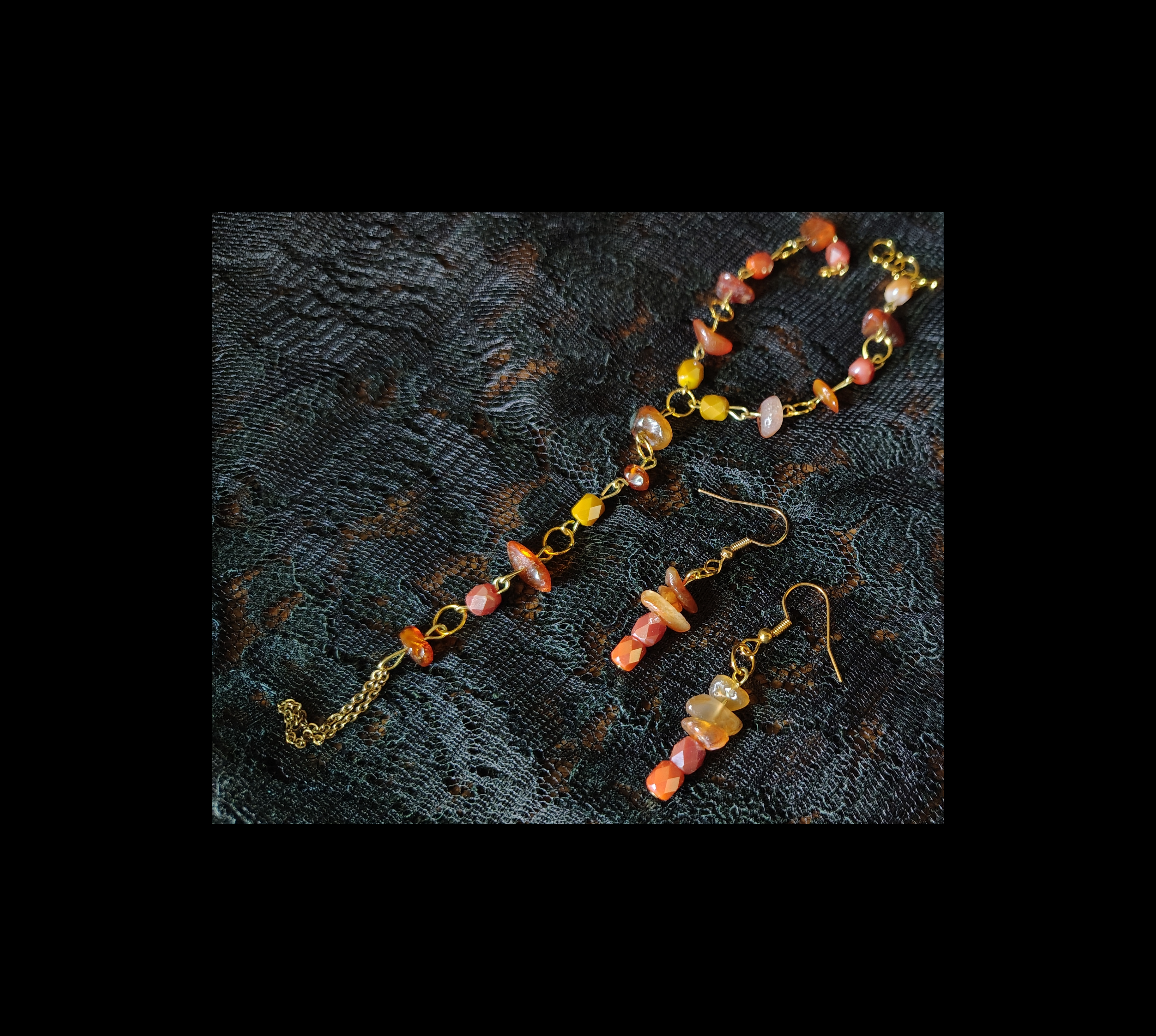 SACRAL FIRE HAND BRACELET
