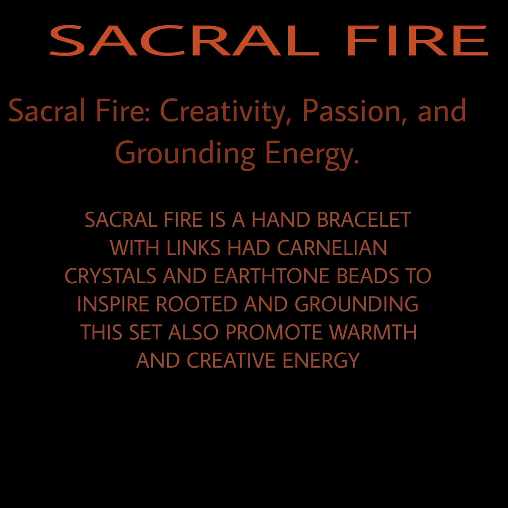 SACRAL FIRE HAND BRACELET